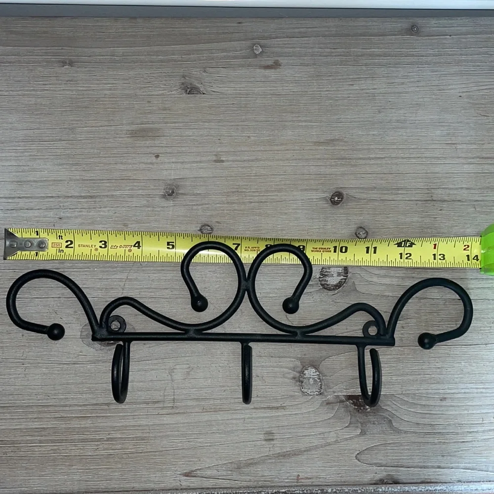 Decorative Scroll Wrought Iron Walk Hooks
